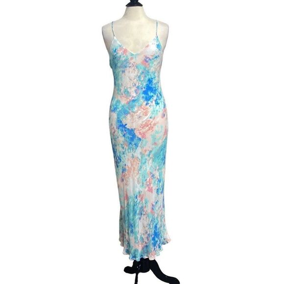 Gilli Multi Tie Dye Tank MIDI Dress Size Medium NWT - Picture 1 of 6